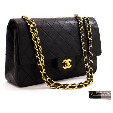 chanel purse black|Chanel purses black original.